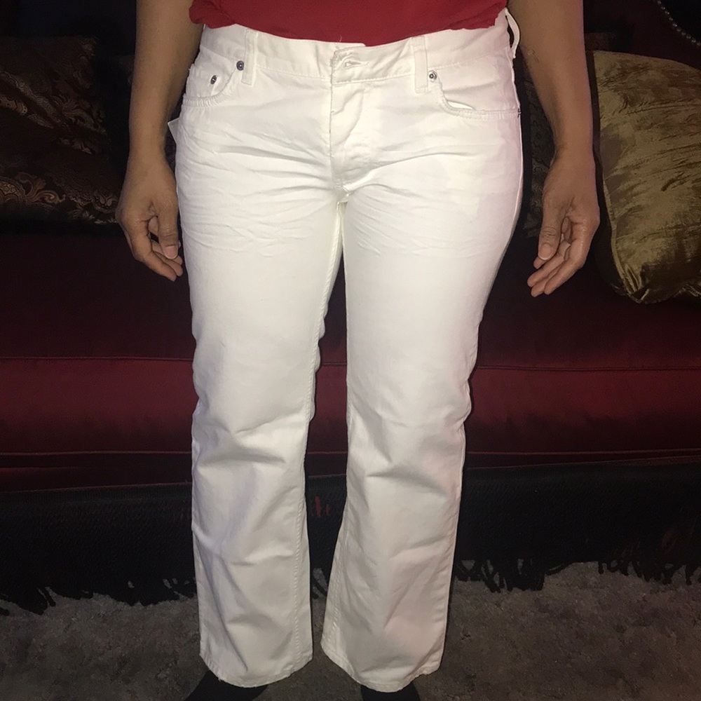 Authentic Prada White Jeans